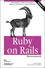 Okładka - Ruby on Rails. Wprowadzenie. Wydanie II - Bruce Tate, Lance Carlson, Curt Hibbs