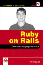 Okładka - Ruby on Rails. Zaawansowane programowanie - Noel Rappin