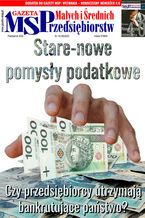 Okładka - Gazeta MSP październik 2020 - Tomasz Peplak