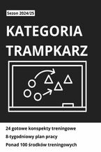 Okładka - Konspekty treningowe trampkarz. 24 gotowe treningi - Trening Dzieci 2.0.