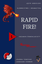 Okładka - Rapid Fire! Egzamin ósmoklasisty - Joanna Tomczuk