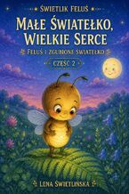 Okładka - Świetlik Feluś. Małe światełko, wielkie serce. Feluś i zgubione światełko. Część 2 - Lena Świetlińska