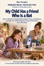Okładka - My Child Has a Friend Who Is a Bot — How to Talk About Chatbot Relationships, Privacy, and Emotions, and Help Your Child Distinguish an Easy Conversation from a Real Bond - Max Paradox