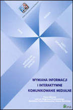 Okładka książki Wymiana informacji i interaktywne komunikowanie medialne