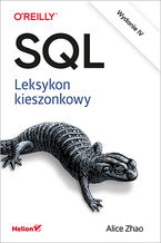 Okładka - SQL. Leksykon kieszonkowy. Wydanie IV - Alice Zhao