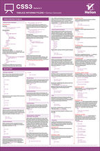 Okładka książki Tablice informatyczne. CSS3. Wydanie II