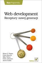 Okładka książki Web development. Receptury nowej generacji