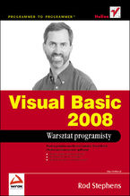 Okładka - Visual Basic 2008. Warsztat programisty - Rod Stephens