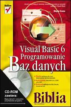 Okładka - Visual Basic 6. Programowanie baz danych. Biblia. - Wayne Freeze
