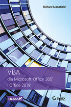 Okładka książki VBA dla Microsoft Office 365 i Office 2019