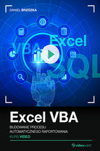 Okładka - Excel VBA. Kurs video. Budowanie procesu automatycznego raportowania - Daniel Brzózka