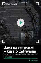 Okładka kursu Java na serwerze - kurs przetrwania.  Obóz drugi. Od serwletów do Spring Boota