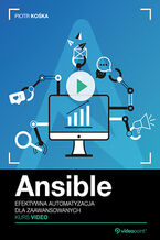 Okładka kursu Ansible. Kurs video. Efektywna automatyzacja dla zaawansowanych