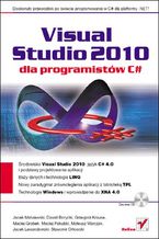 Okładka książki Visual Studio 2010 dla programistów C#