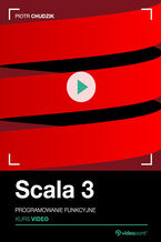 Okładka - Scala 3. Kurs video. Programowanie funkcyjne - Piotr Chudzik