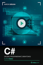 Okładka kursu C#. Kurs video. Zacznij programować obiektowo!