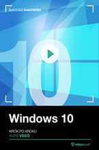 Okładka - Windows 10. Kurs video. Krok po kroku - Bartosz Danowski