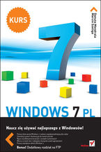 Okładka - Windows 7 PL. Kurs - Danuta Mendrala, Marcin Szeliga