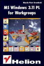 Okładka - Windows 3.11 for Workgroups - Marcin P. Grondecki