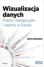 Okładka - Wizualizacja danych. Pulpity nawigacyjne i raporty w Excelu - Dick Kusleika
