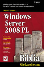 Okładka książki Windows Server 2008 PL. Biblia 