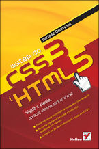 Okładka - Wstęp do HTML5 i CSS3 - Bartosz Danowski