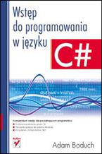 Okładka książki Wstęp do programowania w języku C#