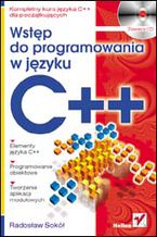 Okładka - Wstęp do programowania w języku C++ - Radosław Sokół