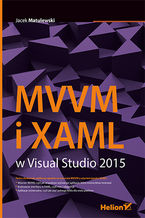 Okładka - MVVM i XAML w Visual Studio 2015 - Jacek Matulewski