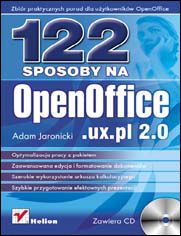 Okładka książki 122 sposoby na OpenOffice.ux.pl 2.0