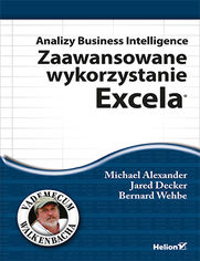 Okładka książki Analizy Business Intelligence. Zaawansowane wykorzystanie Excela