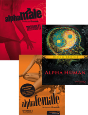 Okładka książki AlphaHuman + AlphaFemale + AlphaMale. Zestaw
