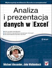 Okładka książki Analiza i prezentacja danych w Microsoft Excel. Vademecum Walkenbacha