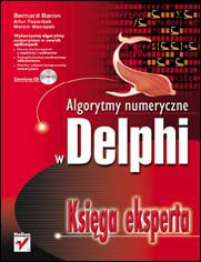 Okładka: Algorytmy numeryczne w Delphi. Księga eksperta