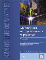 Okładka: Architektura oprogramowania w praktyce. Wydanie II