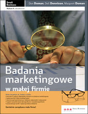 Okładka książki Badania marketingowe w małej firmie. Wydanie II zaktualizowane