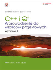 Okładka książki C++ i Qt. Wprowadzenie do wzorców projektowych. Wydanie II