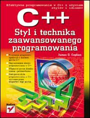 Okładka książki C++. Styl i technika zaawansowanego programowania