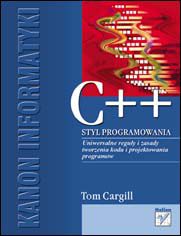 Okładka książki C++. Styl programowania