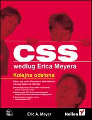 Okładka książki CSS według Erica Meyera. Kolejna odsłona