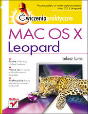 Okładka książki Mac OS X Leopard. Ćwiczenia praktyczne