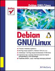 Okładka książki Debian GNU/Linux
