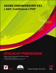 Okładka książki Adobe Dreamweaver CS3 z ASP, ColdFusion i PHP. Oficjalny podręcznik