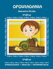 Okładka: Opowiadania Sławomira Mrożka