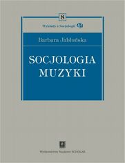 Okładka: Socjologia muzyki