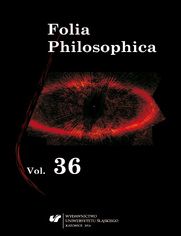 Folia Philosophica. Vol. 36