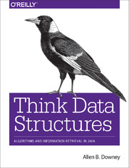 Okładka: Think Data Structures. Algorithms and Information Retrieval in Java