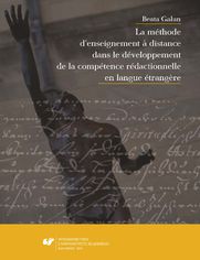 La méthode d'enseignement à distance dans le développement de la compétence rédactionnelle en langue étrangère