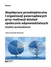 Współpraca przedsiębiorstw i organizacji pozarządowych przy realizacji działań społecznie odpowiedzialnych. Aspekty sprawozdawcze