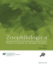 "Zoophilologica. Polish Journal of Animal Studies" 2018, nr 4: Polowanie